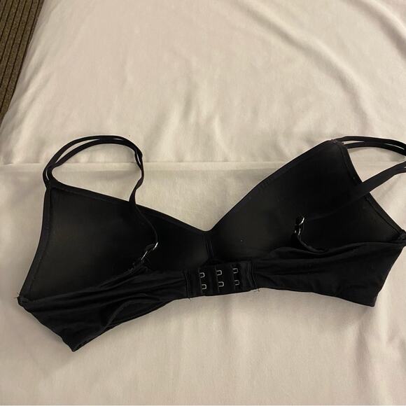 Lively Black Wireless Lightly Lined Padded T-Shirt Bra Size 34C - Picture 7 of 8